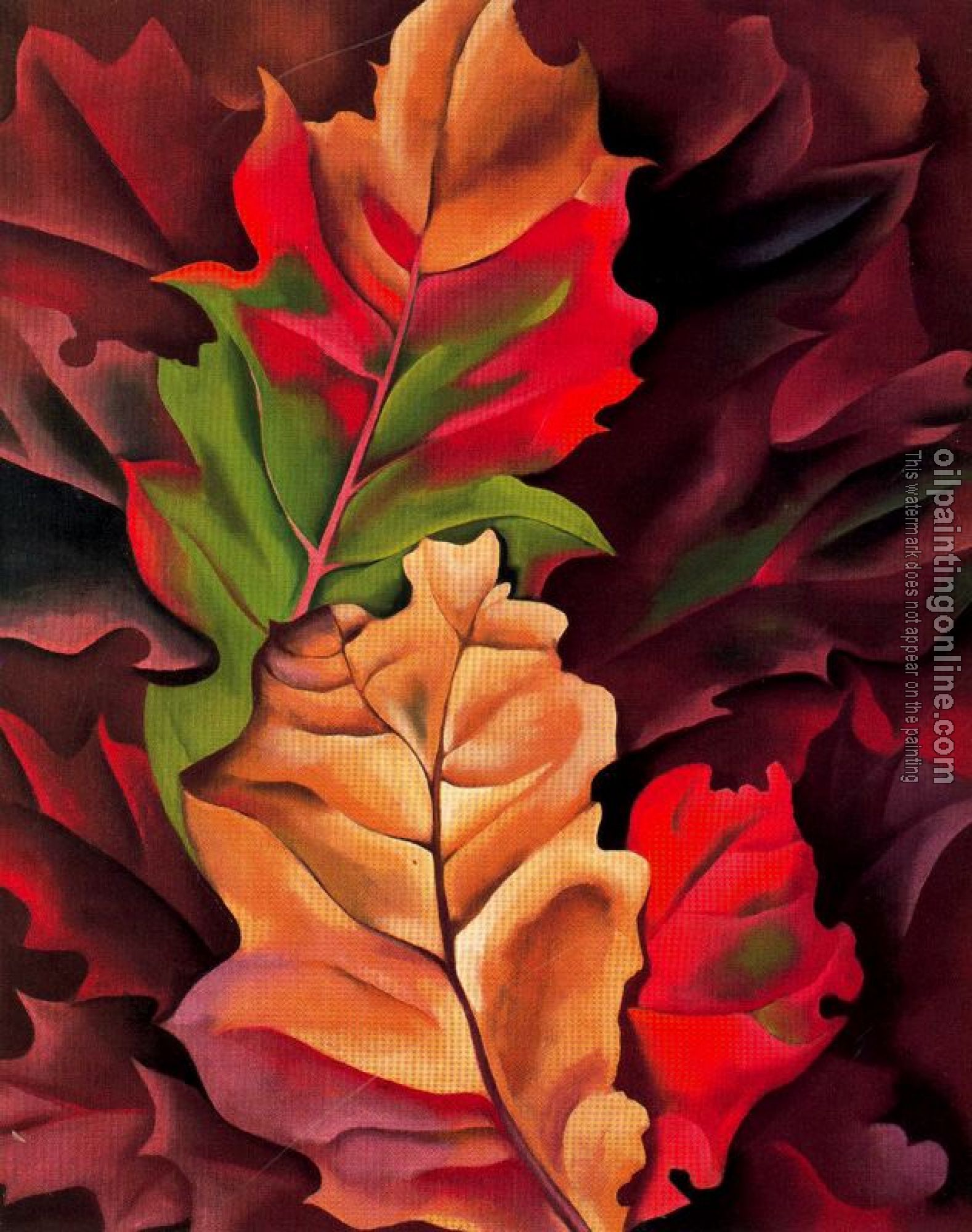 O Keeffe, Georgia - Autumn Leaves